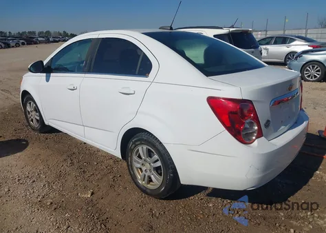 2016 Chevrolet Sonic Lt Auto z USA, uszkodzony, nr VIN 1G1JC5SHXG4169126